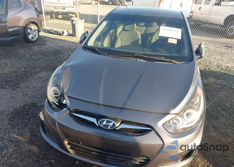 2013 Hyundai Accent Gls from USA, damaged, VIN KMHCT4AE2DU410881